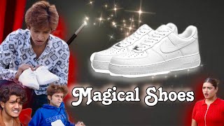 Magical  shoes 👟 || Akshay Nagwadiya || zoya sheikh #youtube