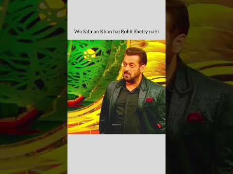 Use Rohit Shetty samajh kar cute ban rahi thi #salman #salmankhan #bhaijaan #bollywood #yt #ytshorts