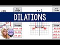 Exploring Dilations in Geometry