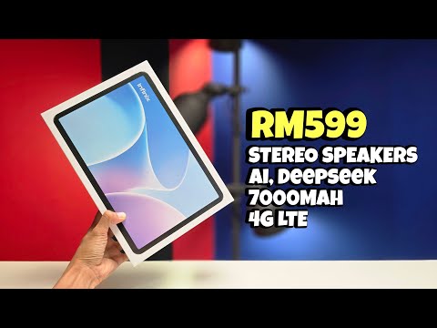 Dah Jumpa Tablet AI RM599 Paling Berbaloi 2025! – Infinix XPAD 20