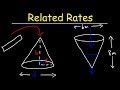 Inverted Conical Tank Problems