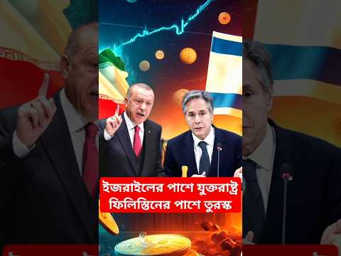 ফিলিস্তিনিদের পাশে থাকার ঘোষণা দিল এরদোয়ান | যুক্তরাষ্ট্রের পাল্টা পদক্ষেপ | Israel | USA | Turkey
