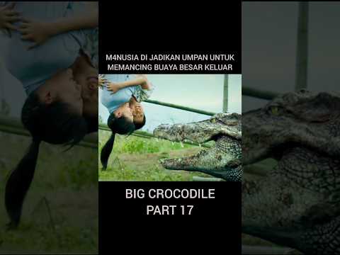 manusia jadi umpan pancing buaya raksasa #crocodile #mancing