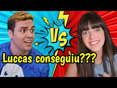 GI DESAFIA LUCCAS NETO A FAZER JOGO VIRAL! Será que ele conseguiu?