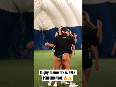 Rugby teamwork is PEAK PERFORMANCE!🔥💪