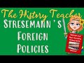 Weimar and Nazi Germany: Stresemann's Policies