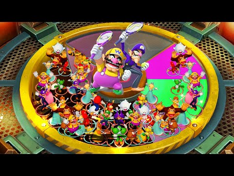 Super Mario Party - Team Family Battles - Bowser Brothers vs Wario Brothers