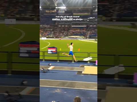 8.65m incredible jump in European championship, wearing 400/800m spike 😂| track and field  #trending