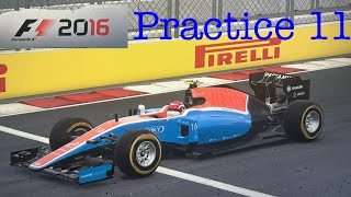 2016 Russian Grand Prix Practice