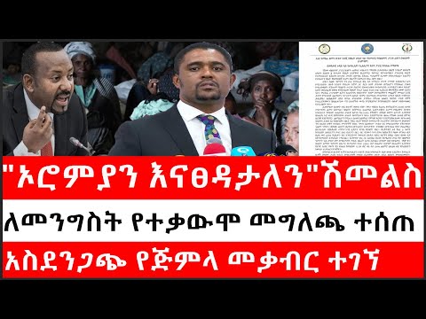 Ethiopia: ሰበር ዜና -"ኦሮምያን ከተፈናቃይ እናፀዳታለን"ሽመልስ|ለመንግስት የተቃውሞ መግለጫ ተሰጠ|አስደንጋጭ የጅምላ መቃብር ተገኘ