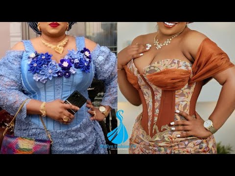 2025 New Designs Peplum Top Styles | Ankara Long Skirt & Blouse | Nigeria Lace/Asoebi Style 2024