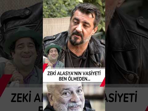 Zeki Alasyanın Vasiyeti Ben Ölmeden... Celil Nalçakan #shorts