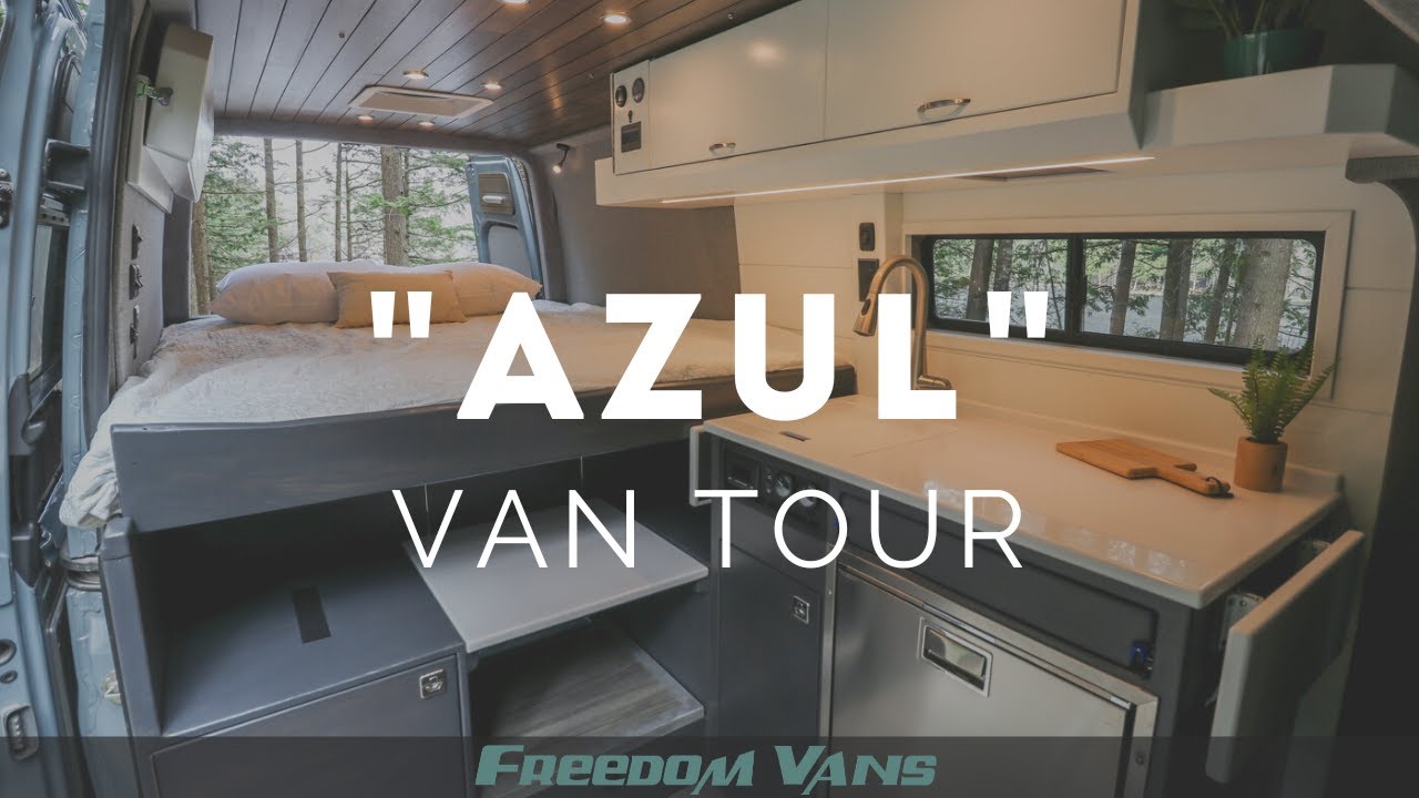 Sprinter 144″ Van Conversion Tour + NEW Spec Layout Option from Freedom Vans