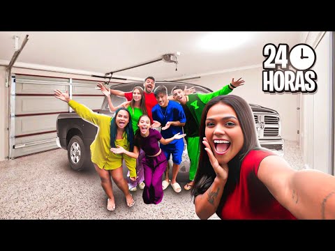 24 HORAS NA GARAGEM!!!