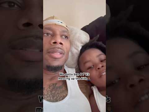 We gotta ban 6 7 it’s messing up the kids🤦🏾‍♂️ #shorts