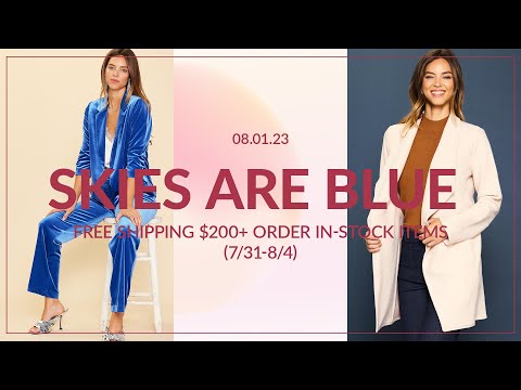 Skies are blue - FashionGo Week F/W 23