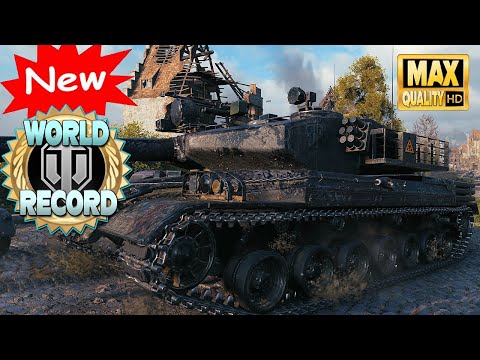 New BZ 75 damage world record   World of Tanks