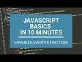 JavaScript Fundamentals and Concepts