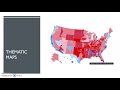 Map Projections and Thematic Maps