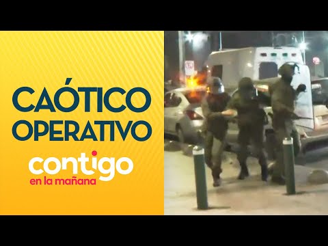 ATACARON A CARABINEROS: Fiscalización de ambulantes terminó en batalla campal - Contigo en al Mañana