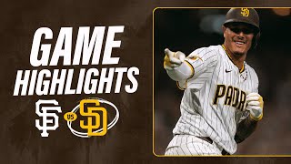 Giants vs. Padres Game Highlights (8/20/25) | MLB Highlights