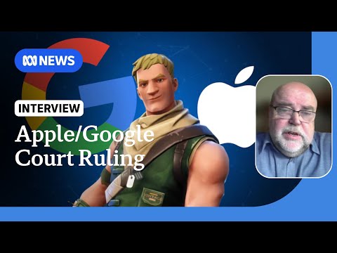 YouTube video thumbnail: Apple, Google Found to Have Misused Market Power in Landmark Ruling