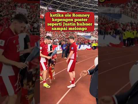 ketika ole romeny kepengen poster seperti Justin hubner sampai melongo