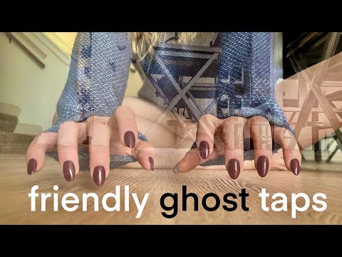 A Ghost 👻 Gives You ASMR - Textured Tap & Scratch