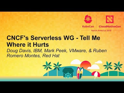 CNCF's Serverless WG
