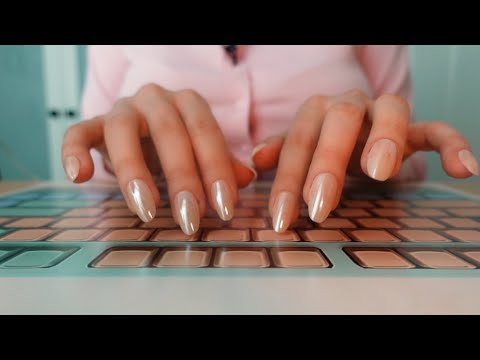 ASMR Vision Board Role Play ✨ Build Your Dream Life | Pretend Keyboard, Page Flipping