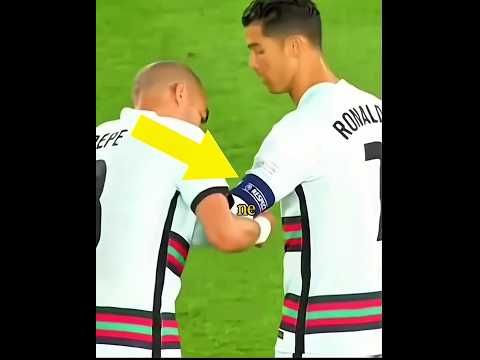 Pepe ne protège pas un joueur… il protège un frère 🤝🇵🇹