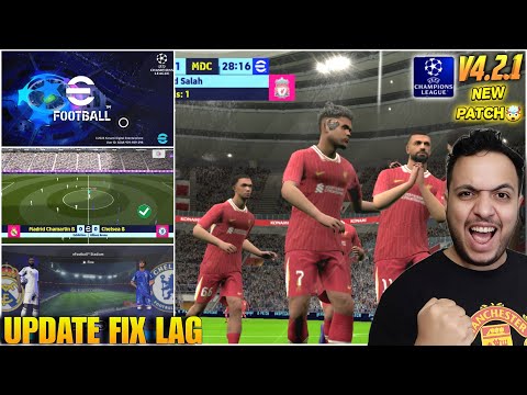 Update PATCH Uefa Champions League full license eFootball 25 MOBILE V4.2.1 APK Android & ios ✅