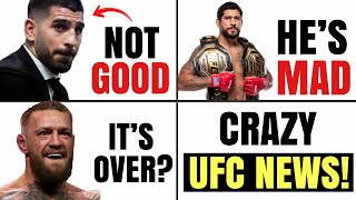 HUGE Ilia Topuria Injury News? Alex Pereira Rips Ciryl Gane! Conor McGregor Final Fight Date LEAKED?