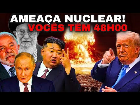URGENTE! EUA EM ALERTA TOTAL! BRASIL TRAIU?, 2 PAÍSES SE PREPARAM PARA ATAQUE NUCLEAR!