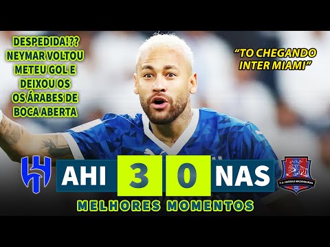 O PAI DE FAMILIA NEYMAR VOLTOU! MAIOR JOGADOR BRASILEIRO DA HISTÓRIA DESTRUIU E FEZ UM GOLAÇO