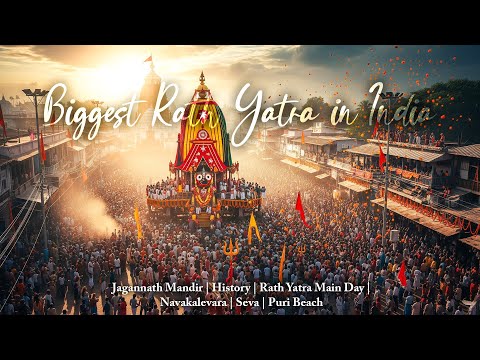 I Witnessed the BIGGEST Rath Yatra 2025 of Jagannath Puri – Once in a Lifetime! जगन्नाथ पुरी