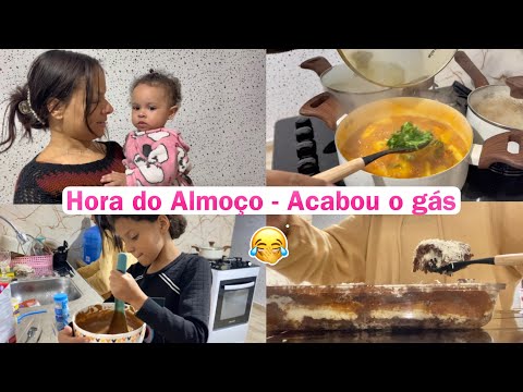 ALMOÇO DE DOMINGO - FESTINHA DA ESCOLA - JU FEZ BOLO DE COCO - Aline vida de mãe
