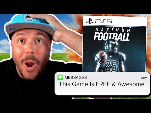 This FREE Football Game Is AWESOME - Maximum Football PS5