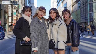 Take photos of beautiful Japanese vocational students in Tokyo #streetphotography