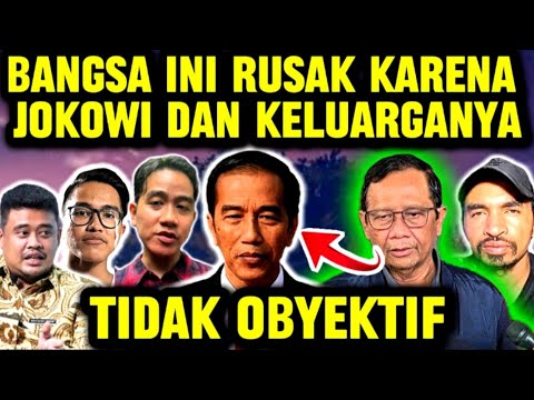 Ngeri sekali, Mahfud MD: Bangsa ini rusak karena Jokowi dan keluarganya. Netizen: Tidak Obyektif