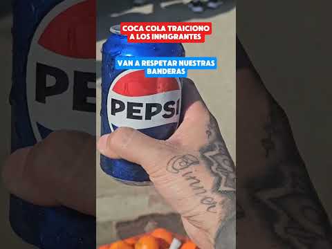 Coca cola traicionó a los inmigrantes. Todos nos cambiamos de soda. #cocacola #lamigra #inmigrantes
