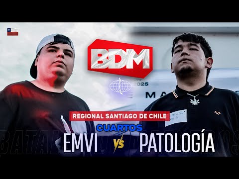 Emvi vs Patología. 3ra batalla de 4tos. Final Regional Metropolitana. BDM Puente Alto 2025. CL