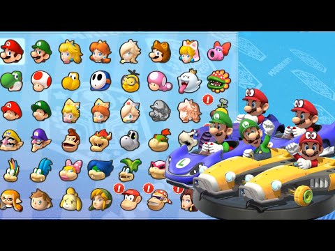 Mario Kart 8 Deluxe Switch Part 91 - Mario and Luigi drive Sonic Jart Colleciton in the Best Racing