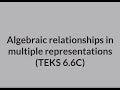 Linear Relationships and Costs
