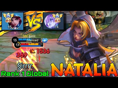 Aggressive Natalia VS Top Global Novaria - Top 1 Global Natalia by §irrrr. - Mobile Legends
