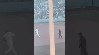 Shohei Ohtani hits his first home run(4th of season) at Dodger Stadium this year #shoheiohtani