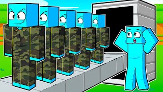 Criei Um Exército de Clones do Problems No Minecraft!