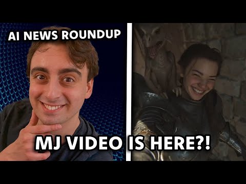 A Sneak Peak at Midjourney Video! & MORE! - AI News