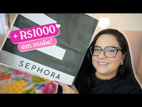 COMPRINHAS DE MAKE NA SEPHORA