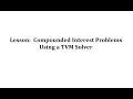 Time Value of Money Concepts